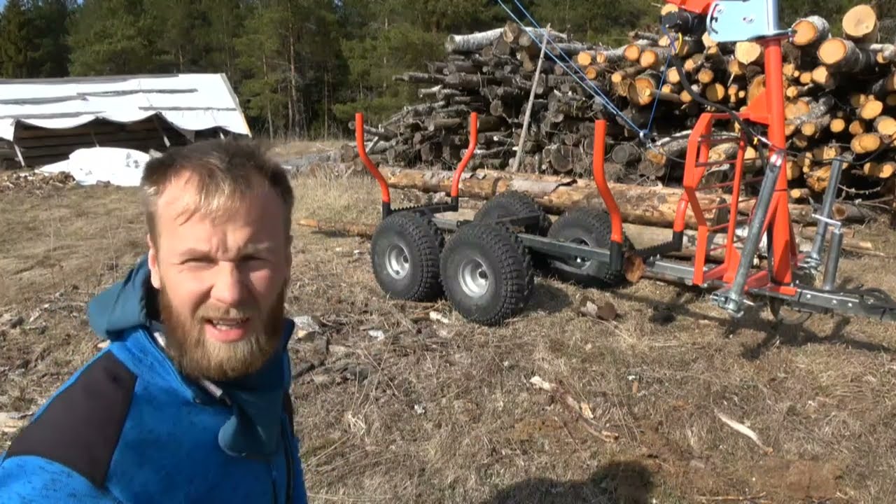 ATV-ga metsas/with ATV in Forest.