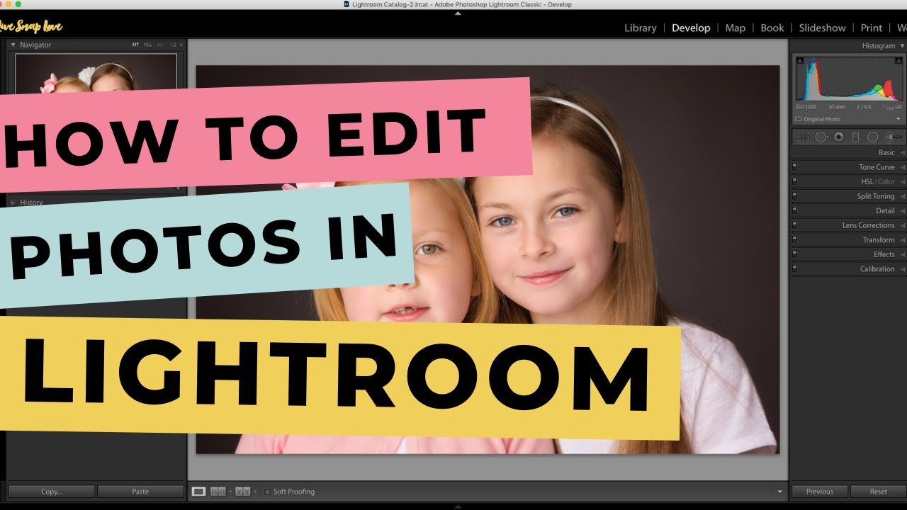 How To Edit Photos in Lightroom