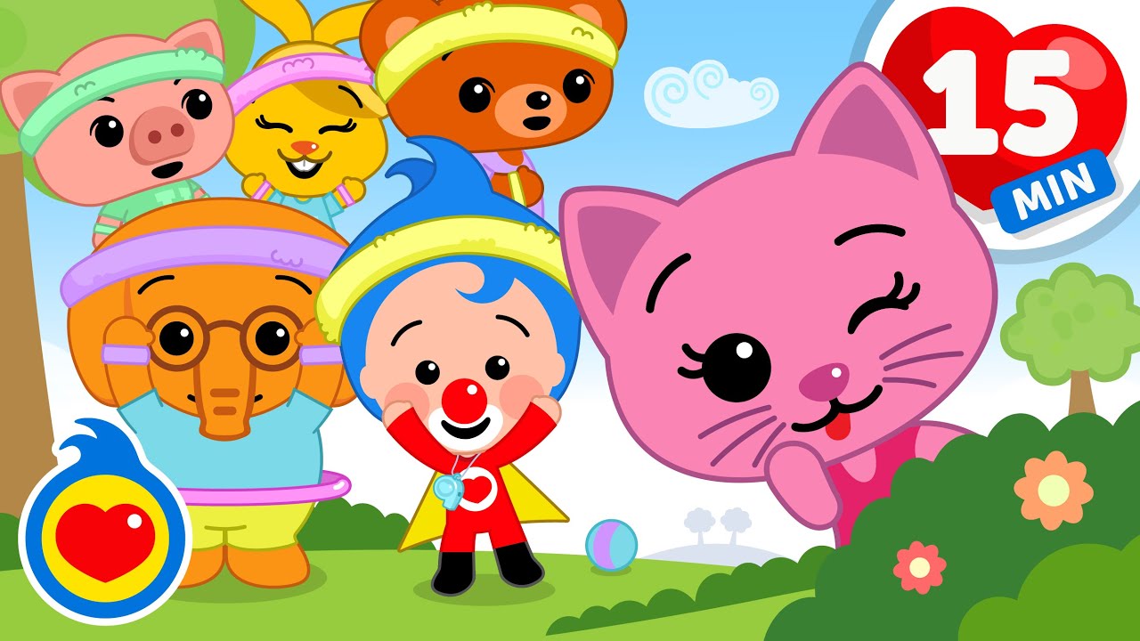 Gira, Salta, Balla! 🐥🐧Canzoni per Bambini Attivi🤍 Plim Plim - Un Eroe del Cuore