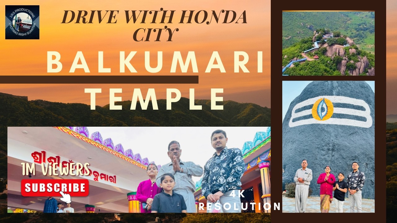 #A Road Trip To Balkumari Temple :- #Drive With Honda City //#berhampur //#ganjam #odisha