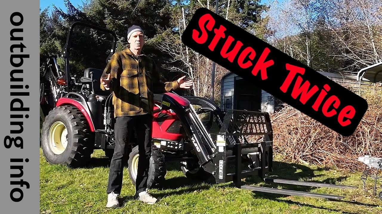 004 - New Yanmar SA425 Tractor with Backhoe and Loader First Impressions