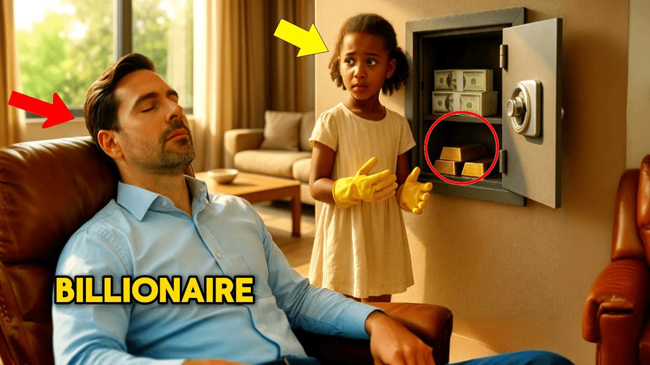 BILLIONAIRE Pretends to Sleep to Test BLACK Maid&rsquo;s Daughter&hellip; Shocked Seeing What She Does Next