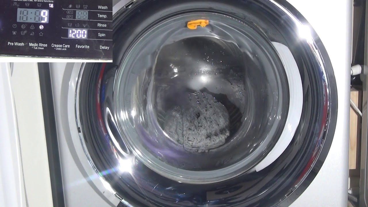LG Turbowash : Final spin 1200rpm (Part 11)