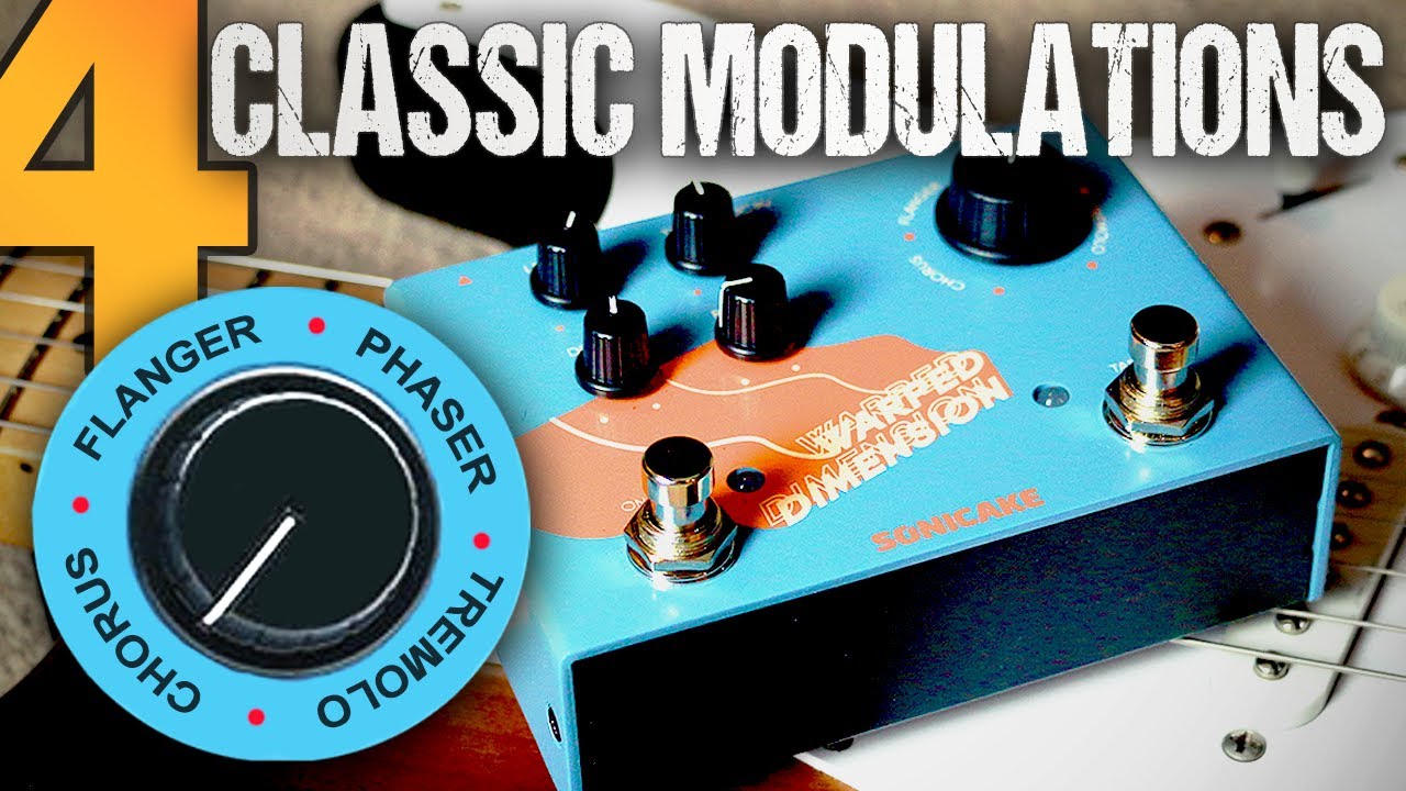 4 CLASSIC Modulation effects for $50 | Sonicake WARPED