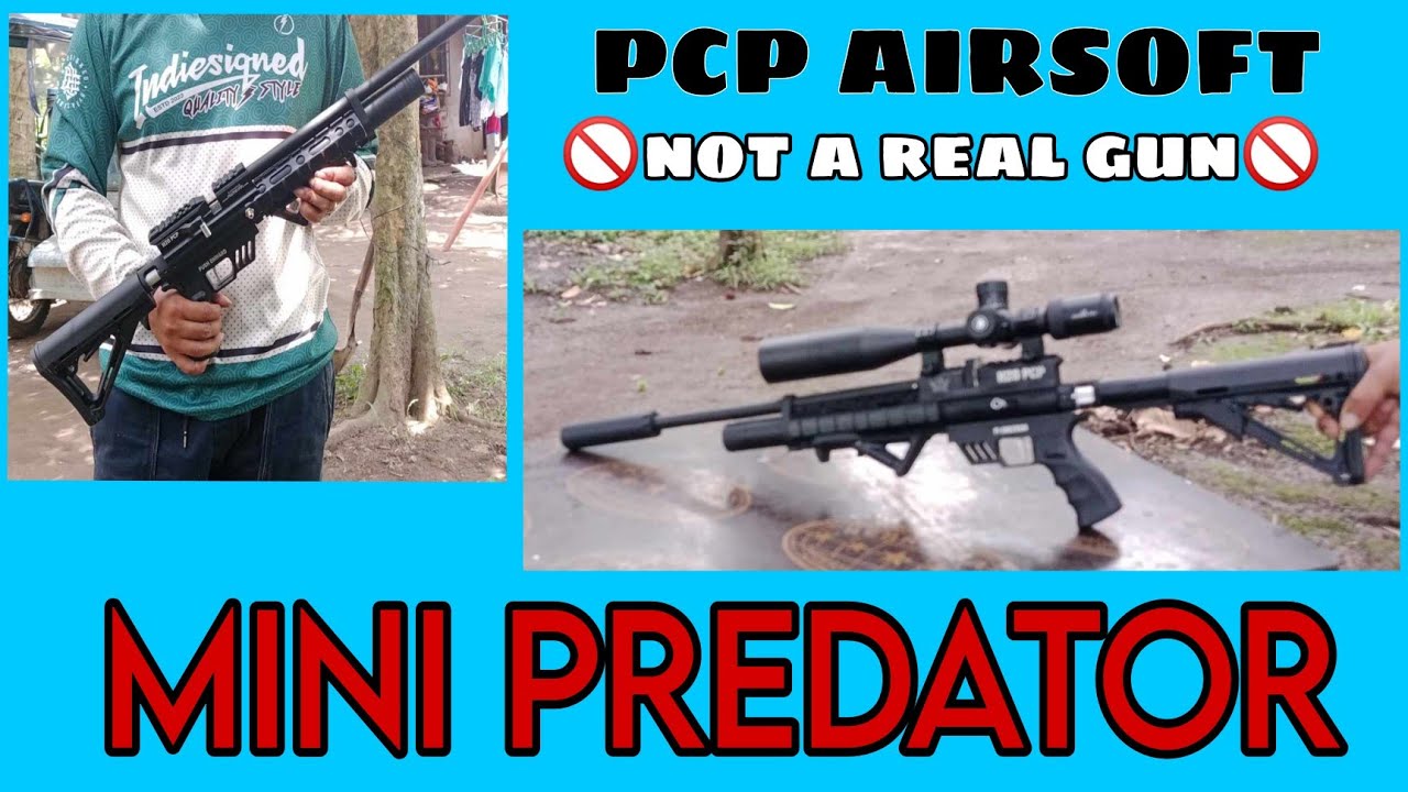PCP AIRSOFT MINI PREDATOR ( NOT A REAL GUN AIRSOFT ONLY)// DrinOFFICIAL