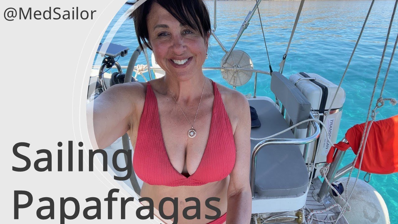 Sailing the Med Episode 16: Papafragas Sea Caves --  Milos’ Most Surreal Swim