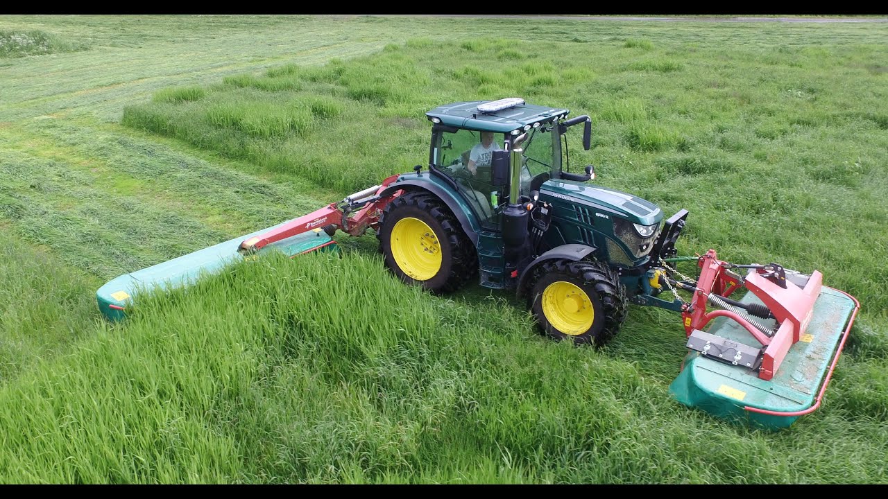 Silage 2016 John Deere, kverneland mowers and kuhn baler