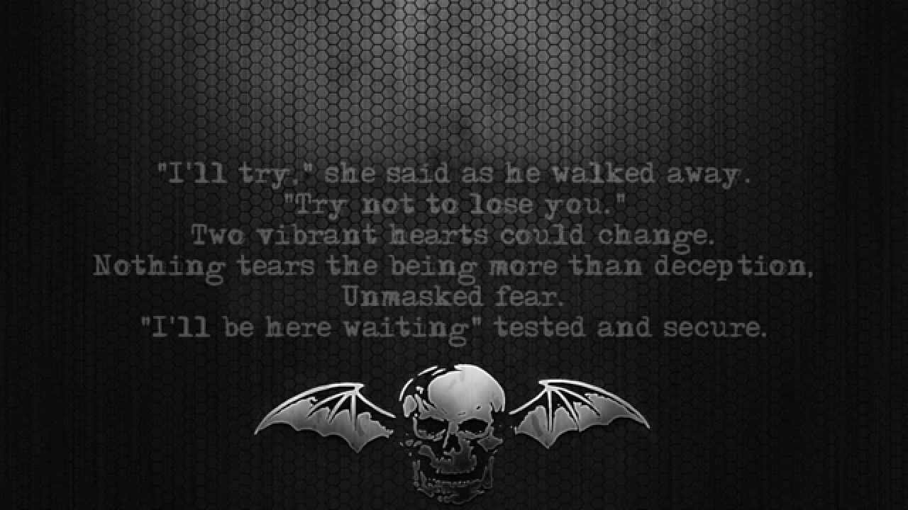 Avenged Sevenfold - Unholy Confessions [Lyrics on screen] [Full HD]