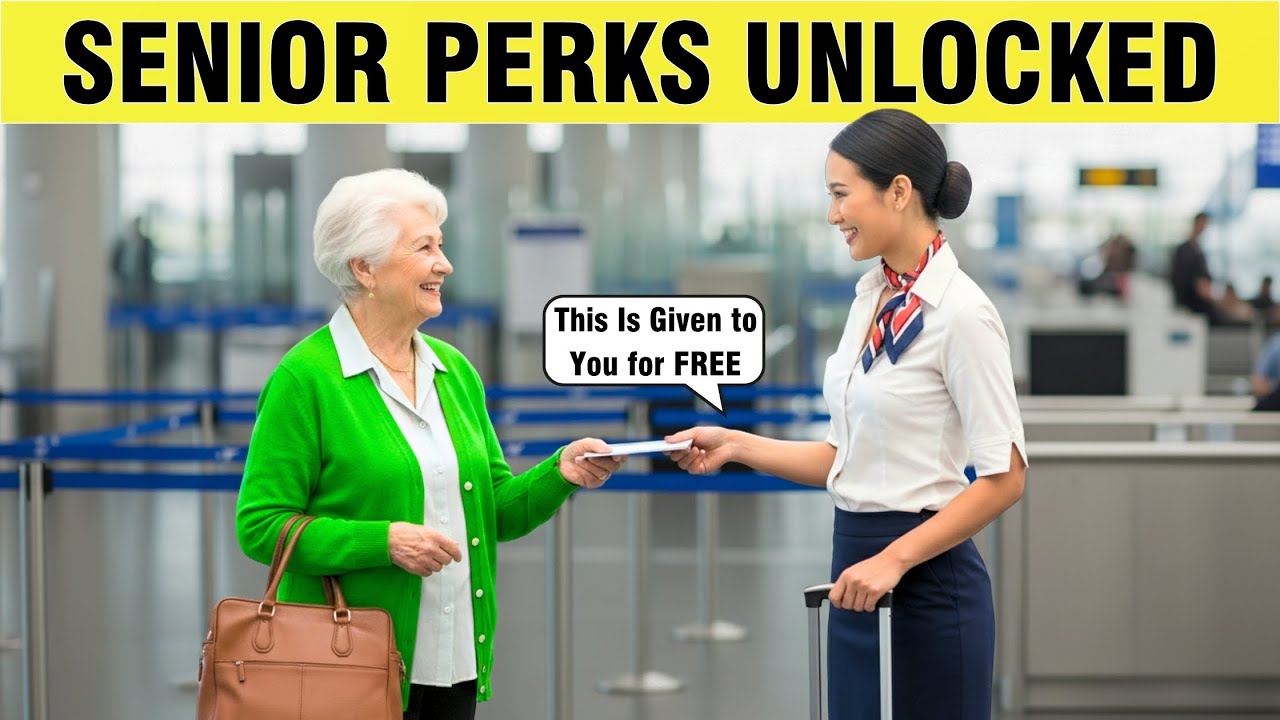 Flying After 70? 11 Hidden Airline Perks You MUST Know in 2025