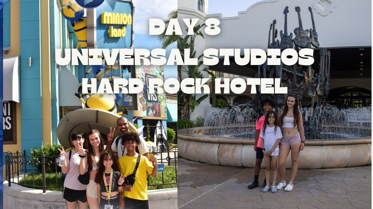 DAY 8: UNIVERSAL STUDIOS 🎥 HARD ROCK HOTEL 🎸 EXPRESS PASS UNLIMITED 🎫