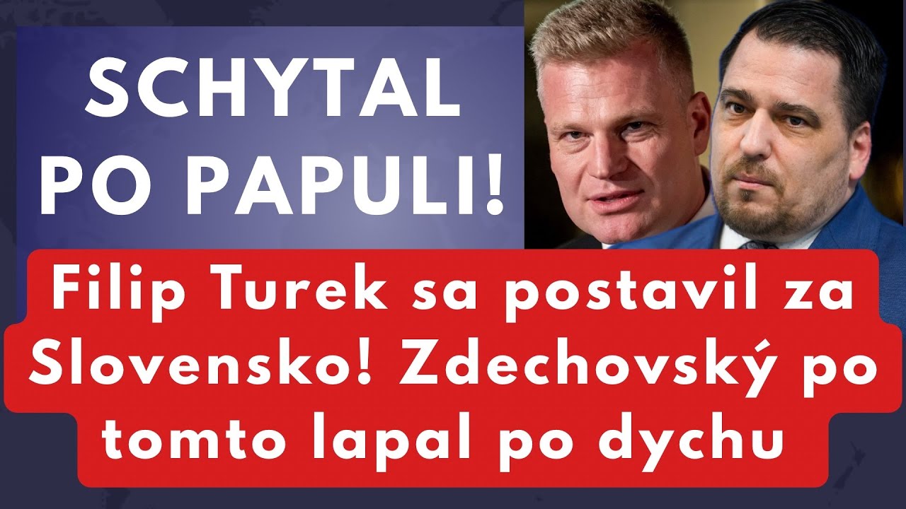 Filip Turek prekvapil! Jeho slov&aacute; o Slovensku zaskočili #politika #slovensko #fico #česko 