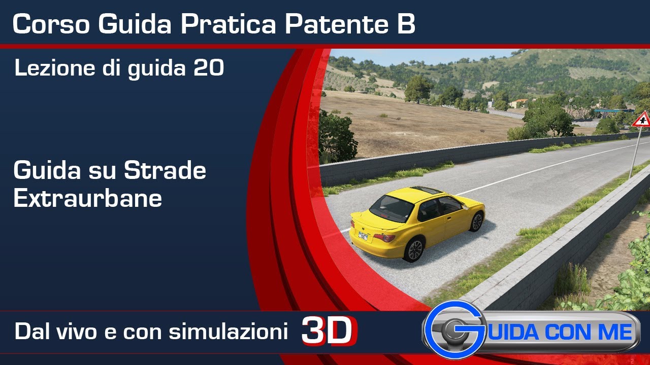 Patente B. Guida su strade extraurbane: ore guida obbligatorie in autoscuola per esame pratico - 20