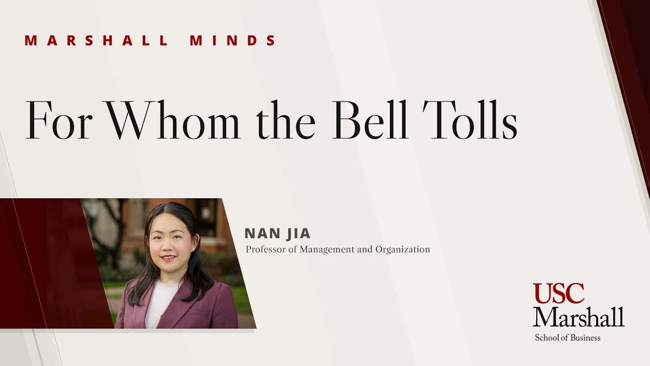 Marshall Minds Ep. 8: For Whom the Bell Tolls