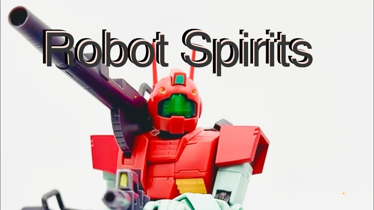 RGC-80 GM CANNON! Robot spirits REVIEW AND UNBOXING!