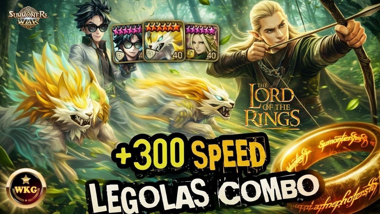 НОВАЯ КОМБИНАЦИЯ GUARDIAN С WIND LEGOLAS В RTA SUMMONERS WAR