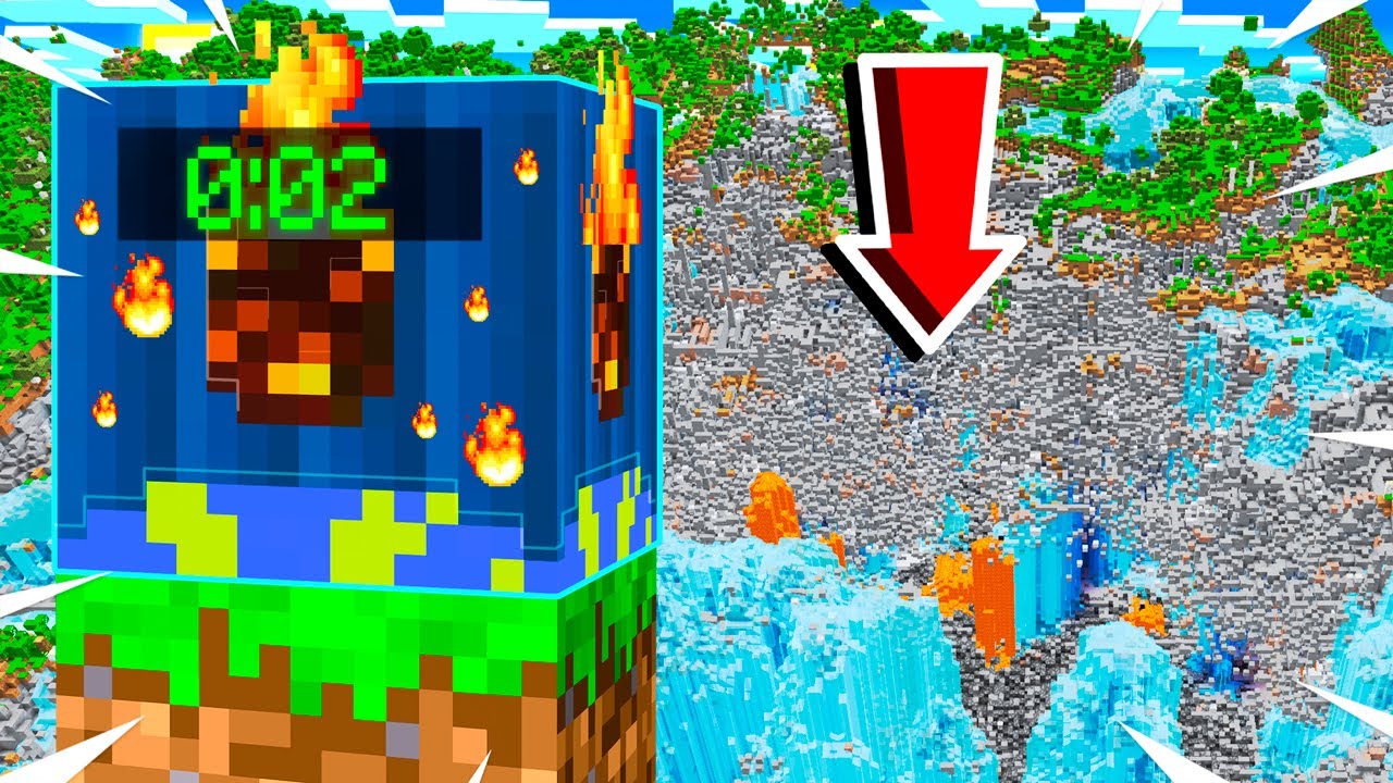 This TNT Block will DESTROY YOUR ENTIRE WORLD in 2 SECONDS!