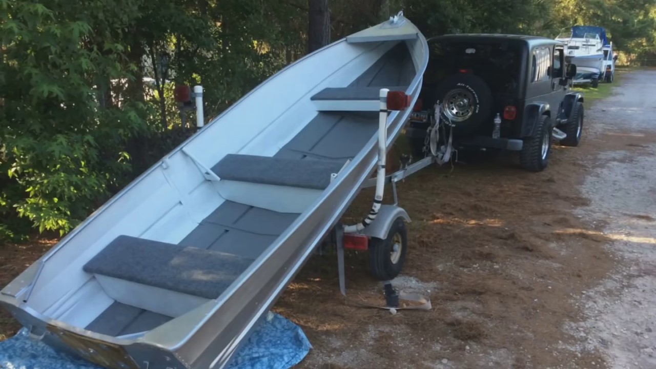 1966 15ft. Springbok aluminum boat restoration