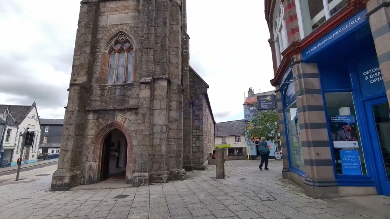 Okehampton Town Centre: St. James Street, The Victorian Arcade, Fore Street