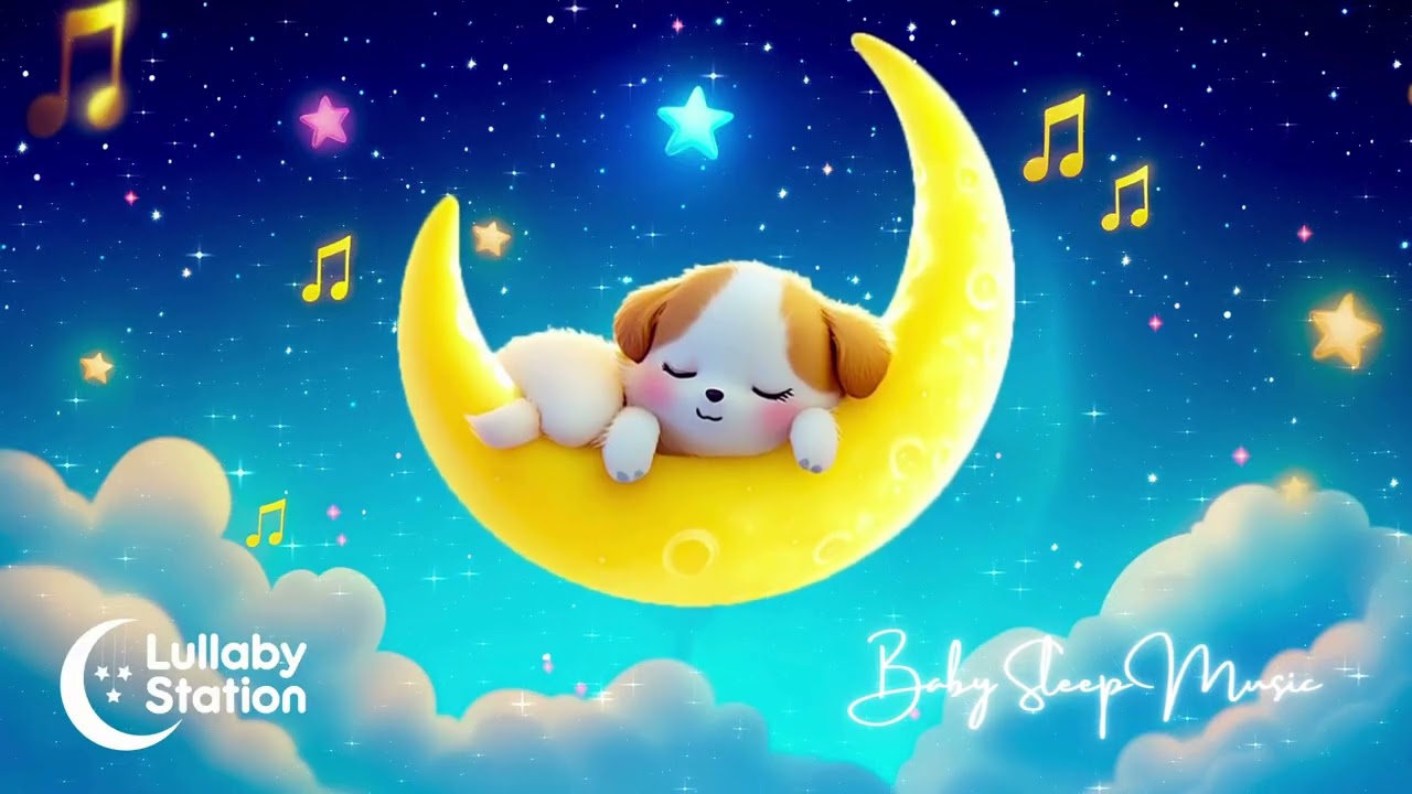 Baby Sleep Music 🌙 Soft Mozart & Brahms Lullaby 🎵 Deep Sleep Music for Nighttime Serenity