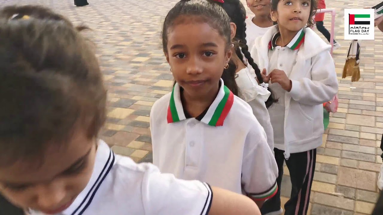 يوم العلم في مدرسة شما بنت محمد للتعليم الأساسي ❤️🇦🇪