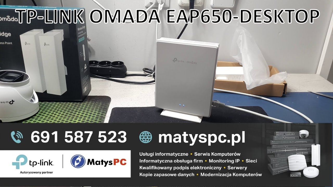 TP-LINK OMADA EAP650-DESKTOP - Nareszcie jest! Pierwszy punkt dostępowy z Omady na biurko