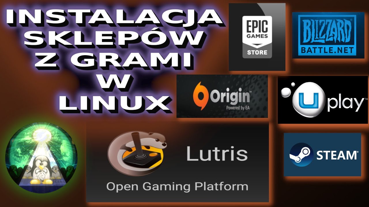Gry z Windows na Linuxie czyli instalacja Battlenet,Origins,Steam,Epic Games Store i Uplay w Lutris