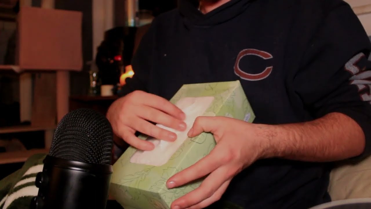 ASMR Testing out more of the Tissue Box