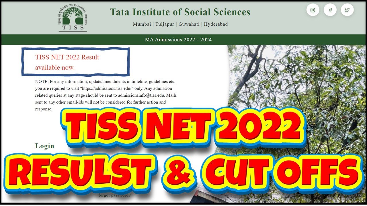 TISS NET 2022 Results, Cut-Offs and Interview Strategy - Do these Things for TISS Interviews