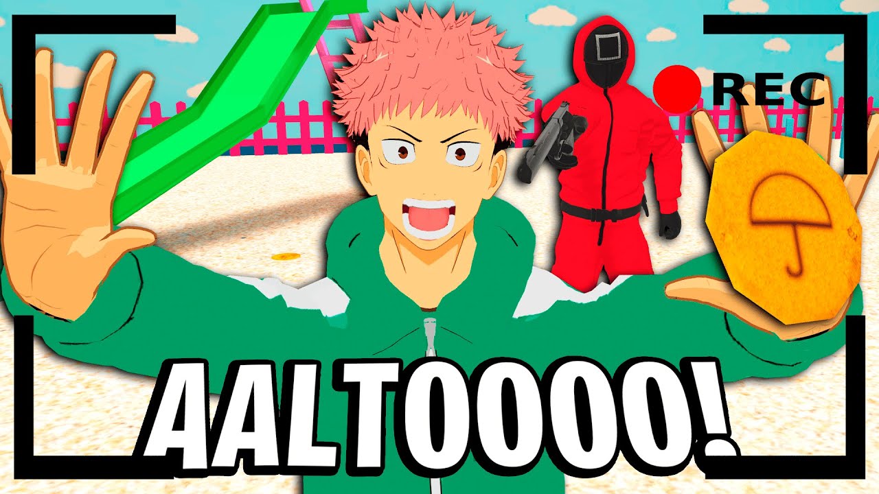 Detrás de Cámara: ITADORI y GOJO en los JUEGOS del CALAMAR | Jujutsu Kaisen VR