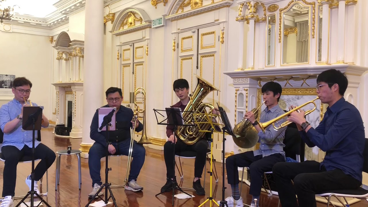 English Folk Song Suite by MR. BRASS Quintet