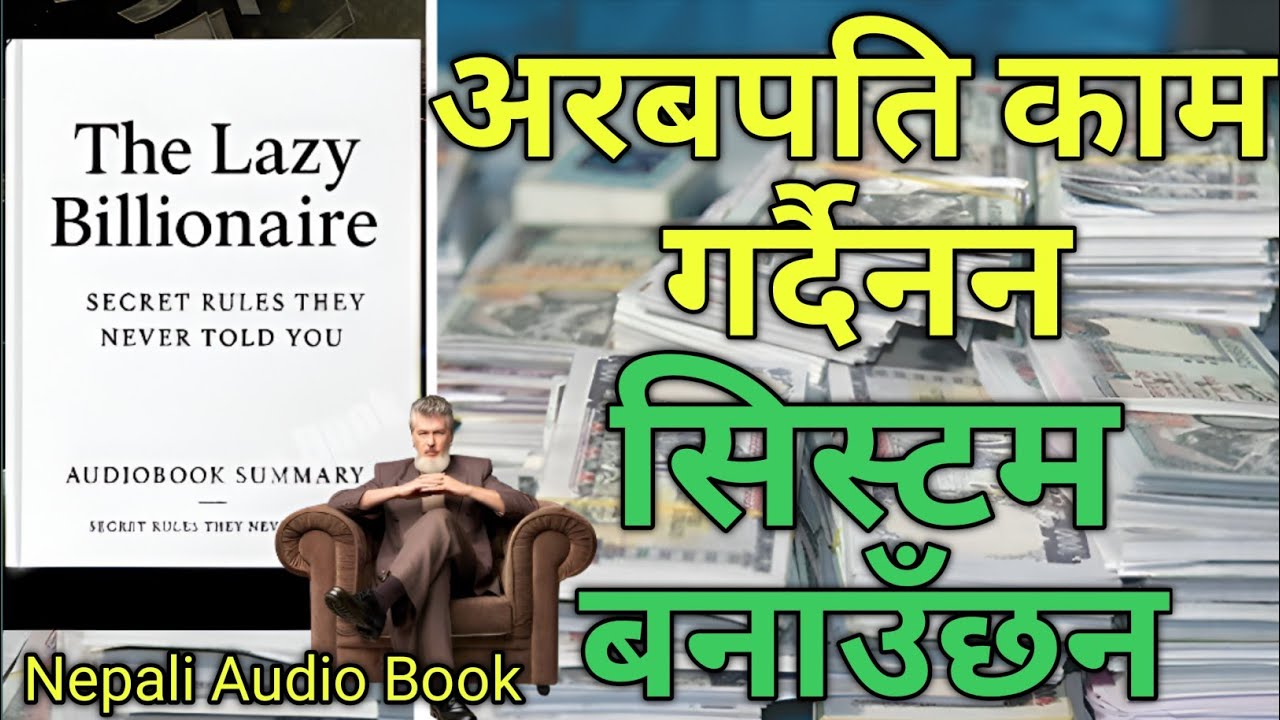 अरबपति काम गर्दैनन्, सिस्टम बनाउँछन् | The Lazy Billionaire | Nepali Audiobook Summary