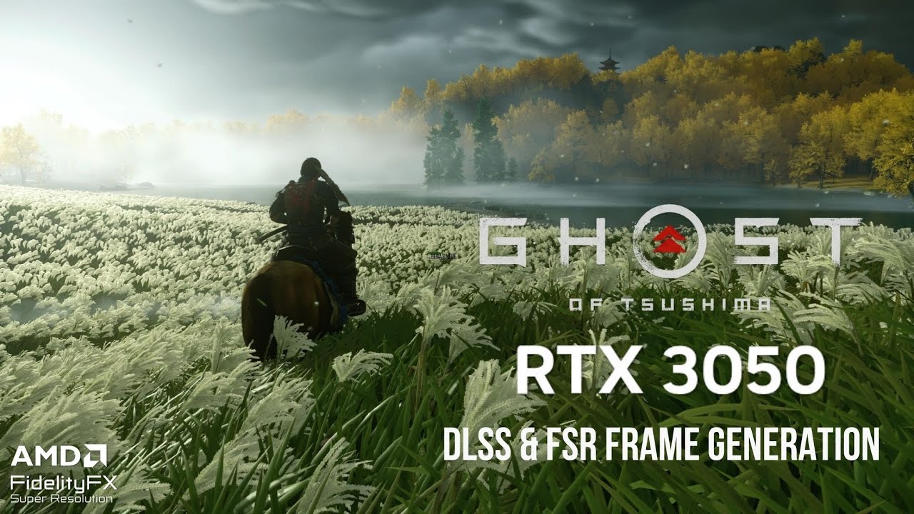 Ghost of Tsushima | RTX 3050 | DLSS & FSR Frame Gen | ASUS TUF A15 Gameplay & FPS Test