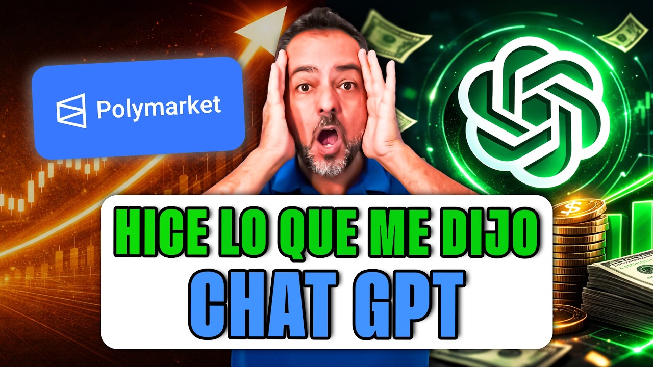 &iquest;Puede la IA predecir el Futuro? Apost&eacute; mi dinero real en Polymarket