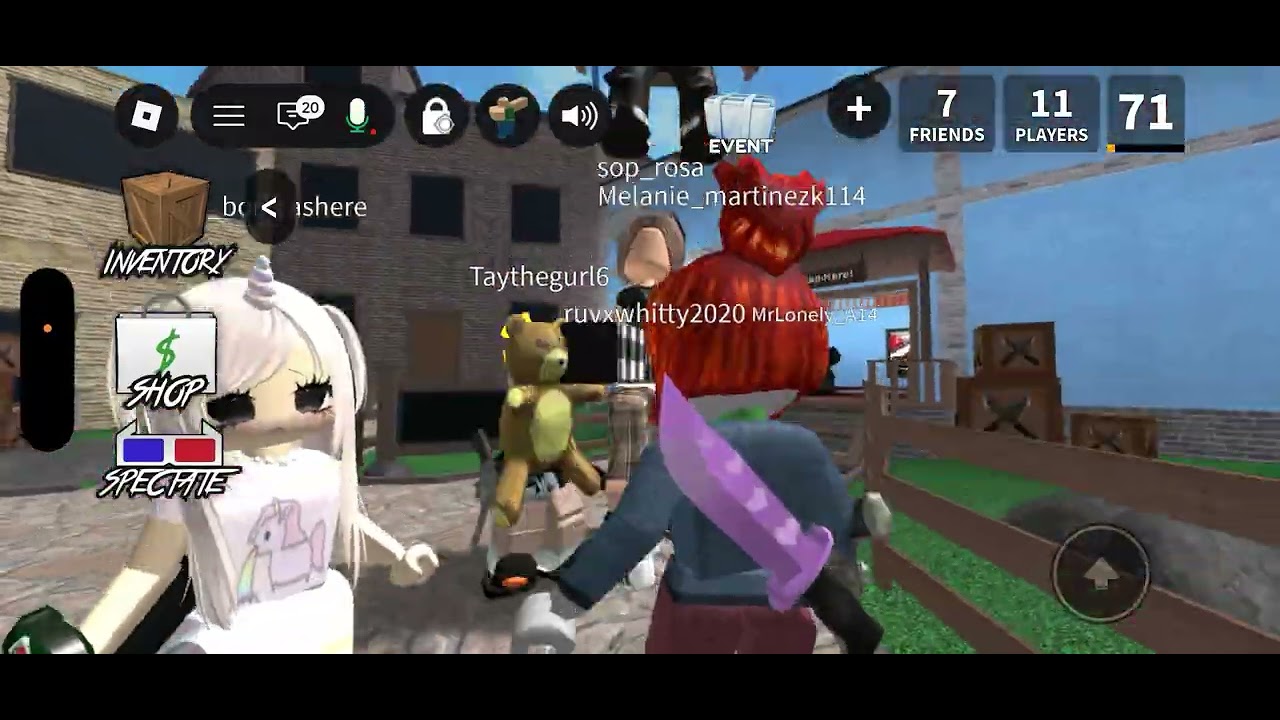 Murder mystery voice chat 