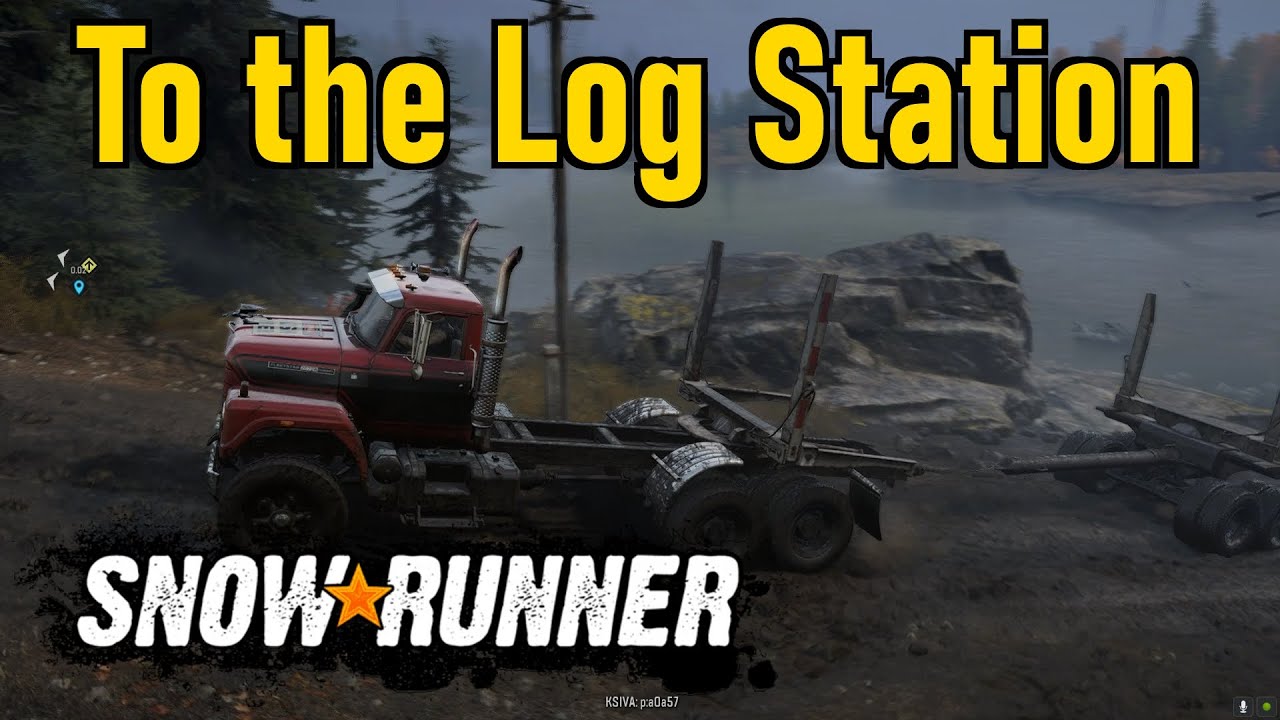 SnowRunner: To the Log Station with the Fleetstar F2070A