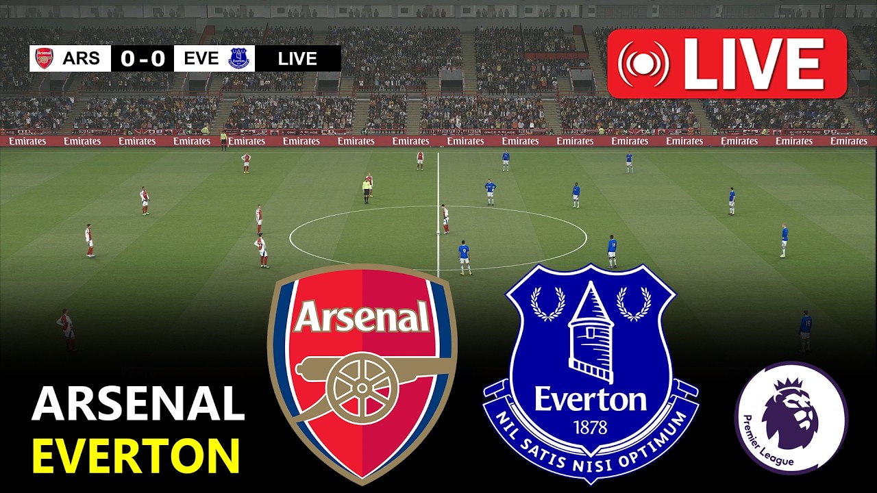 🔴LIVE : Arsenal vs Everton | English Premier League 2026 | Epl Live Stream | PES 21 Simulation