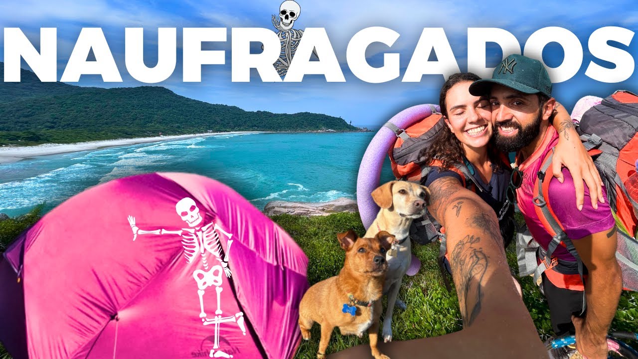24H ISOLADOS na Praia Mais SECRETA de Florianópolis/SC