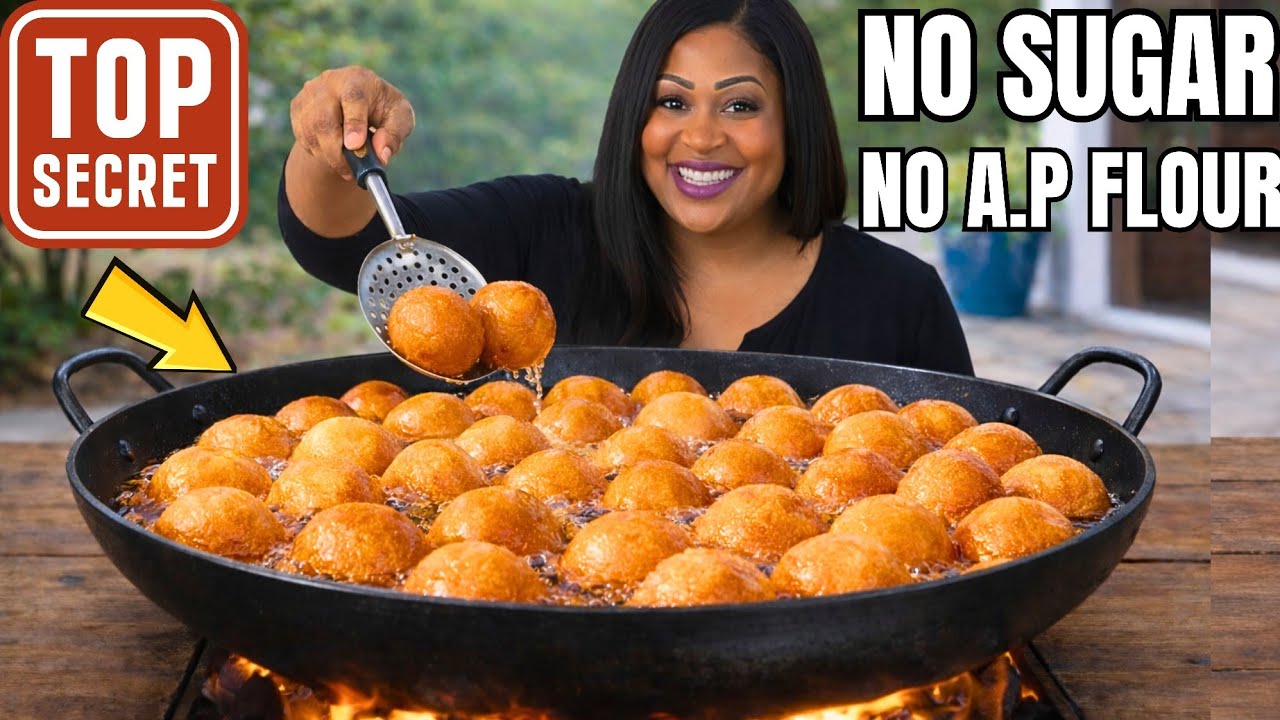 No Sugar, No Water, No White Flour. I Threw Away My Old Puff Puff Recipe After This.