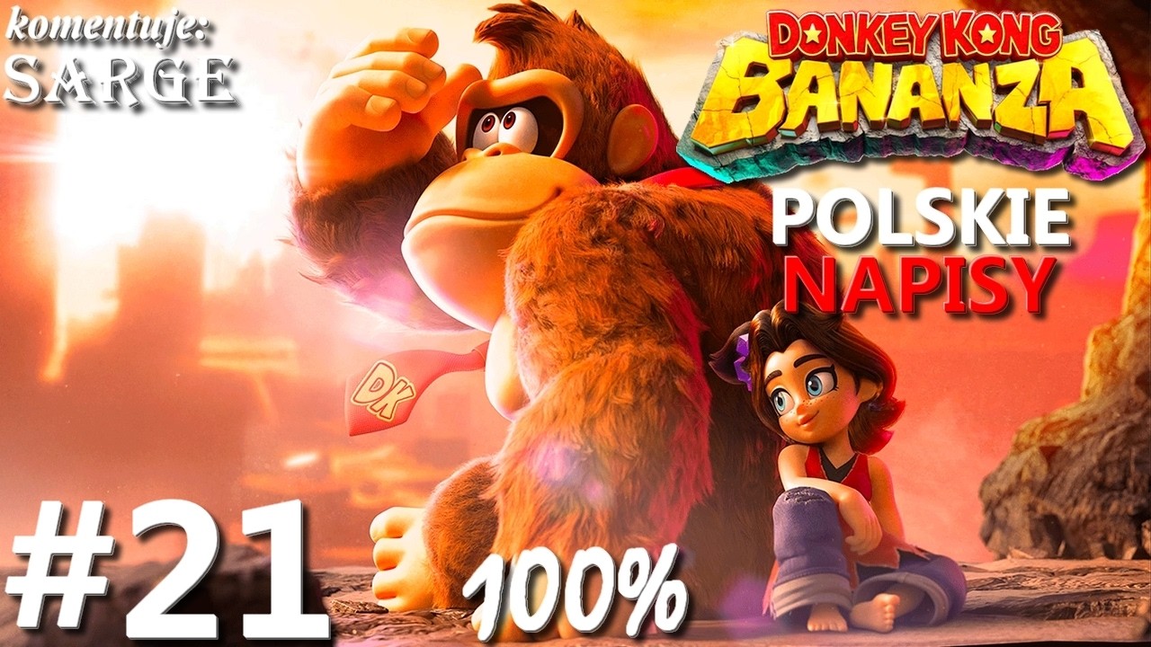 Zagrajmy w Donkey Kong Bananza PL (100%) odc. 21 - Lodziarnia Czterokopytna