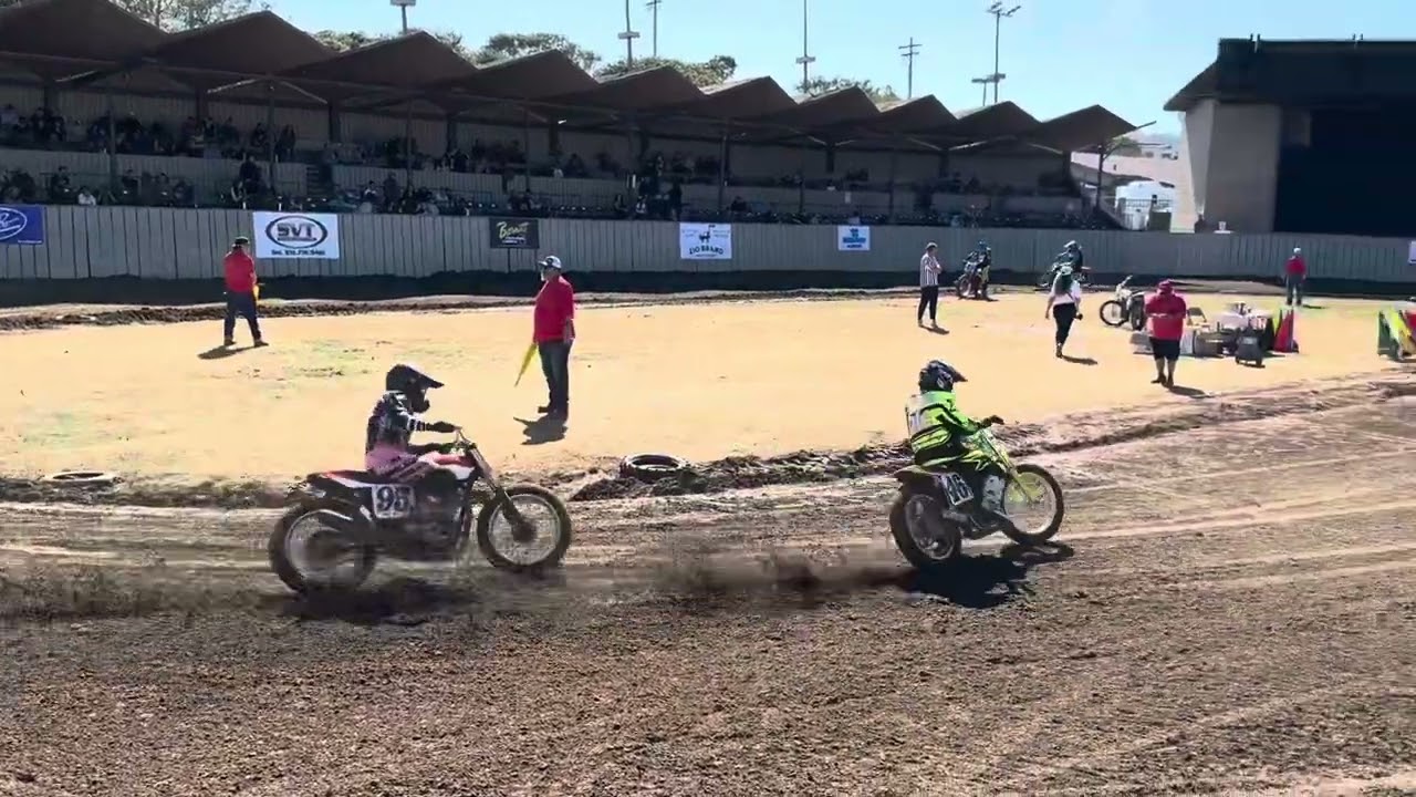 Vintage Heat 1 Monterey Short Track Tyler B and Matt Anderson