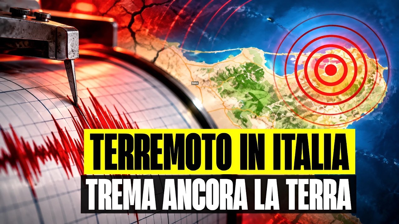 TERREMOTO IN ITALIA: REGISTRATA UNA NUOVA SCOSSA DAI SISMOGRAFI DELL&rsquo;INGV. DATI E MAGNITUDO 