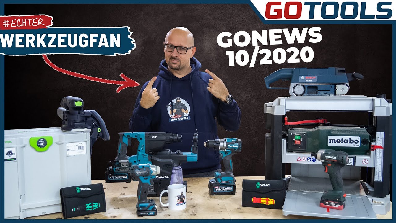 🔥 GO NEWS 10/2020 | Nur f&uuml;r echte Werkzeugfans! Inkl. Sonderverlosung
