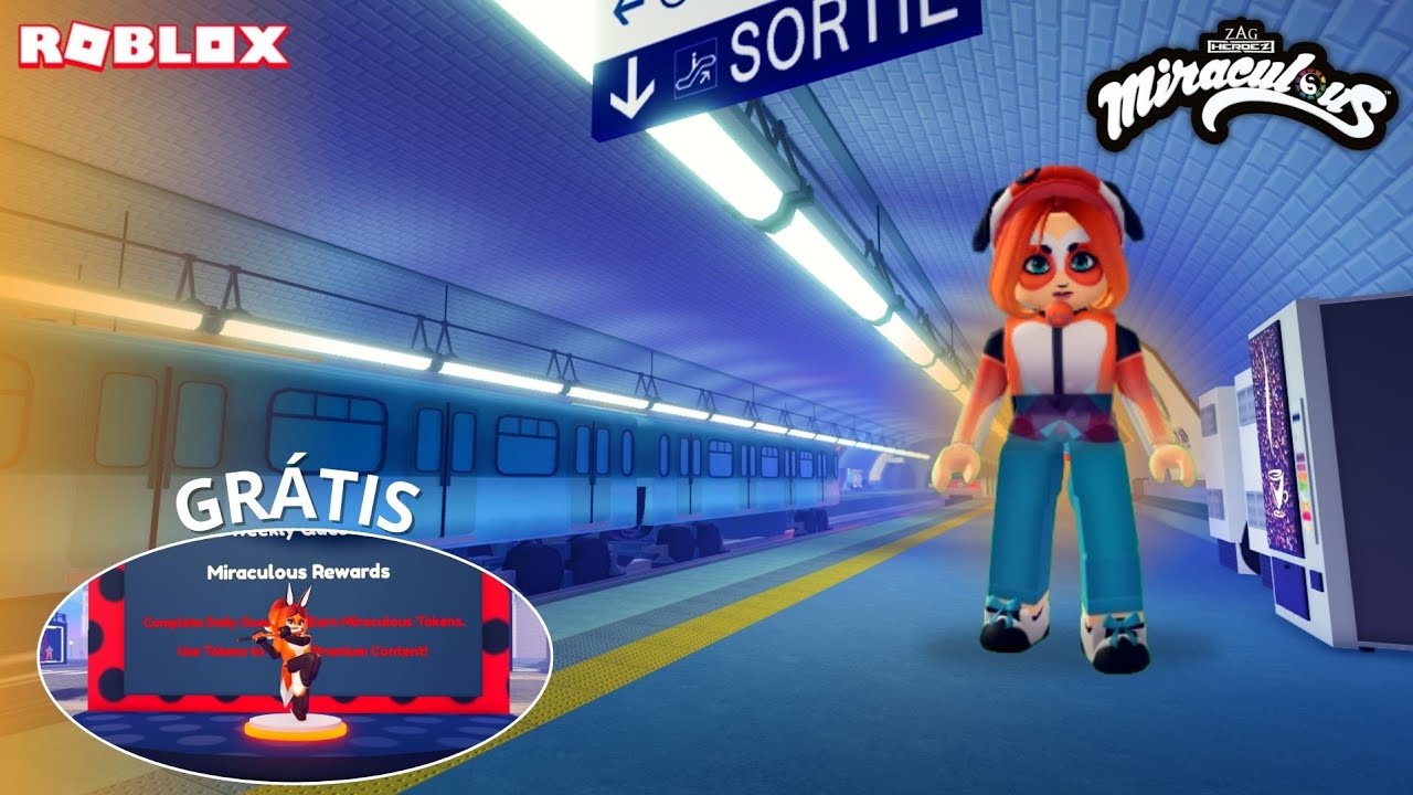 *ATUALIZAÇÃO* 🦊PERSONAGEM(S6) GRÁTIS + NOVOS LUGARES e muito mais!!! (Miraculous RP) - Roblox