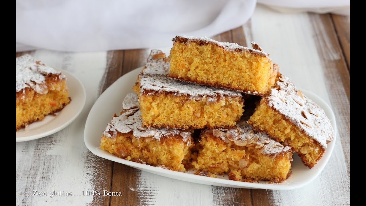 Ricetta facile e veloce: Torta alle mandorle e carote. Morbidissima!!!