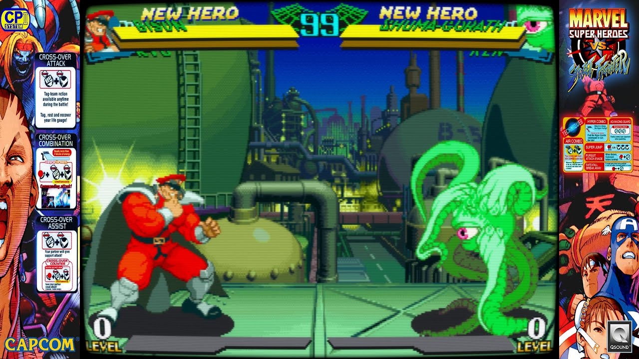 Marvel Super Heroes vs. Street Fighter Arcade Music - Bison Theme (CPS-2)