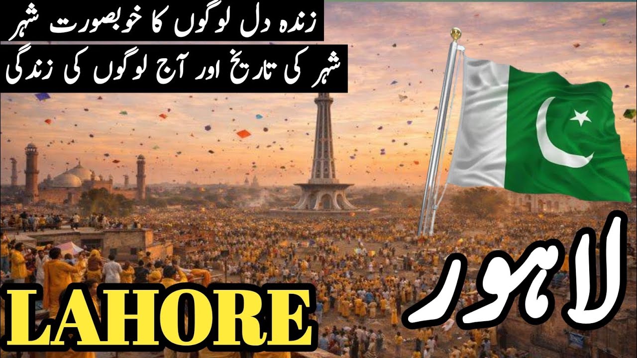 Lahore Travel 🇵🇰 2026 | Amazing Facts & History about LAHORE (Pakistan) | لاہور کی سیر
