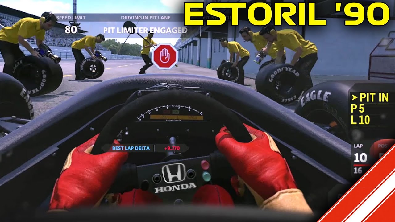 Automobilista 2 VR McLaren MP4/5B (V10) at Estoril