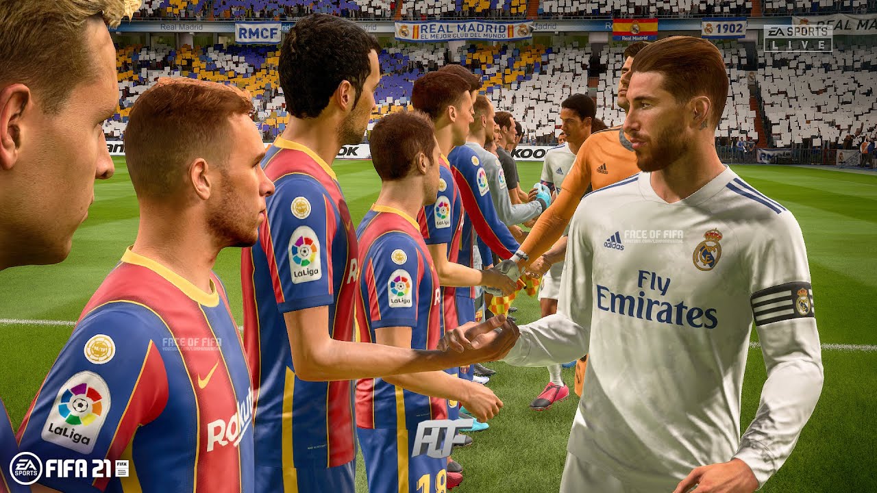 FIFA 21 GAMEPLAY - FC BARCELONA v REAL MADRID