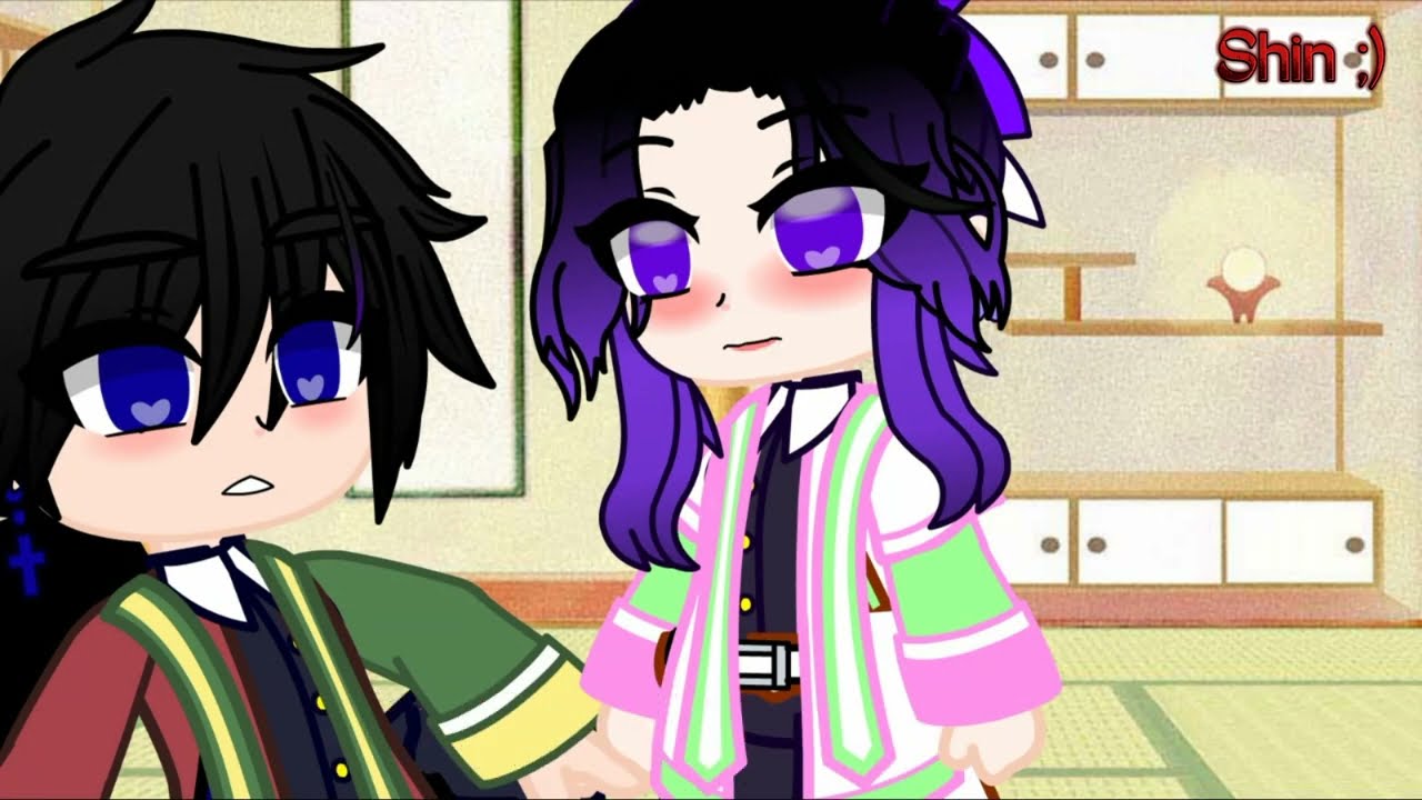 GiyuShino stuck in a room for 24 hours!||pt.1||Demon Slayer/KNY||GiyuShino ofc||Gacha Club