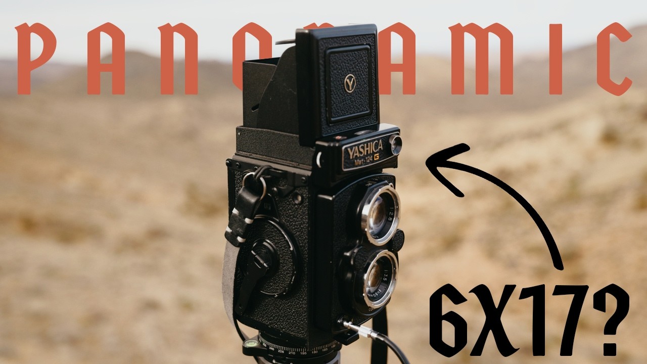 Using a Yashica Mat for Panoramas? Medium Format Panoramic Film Photography in Joshua Tree